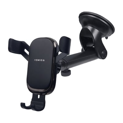HEMIGA 車用手機架 吸盤支架 重力聯動 多角度可調 超穩固 通用型 H608 PLUS2