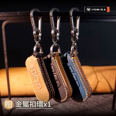 HEMIGA  mazda 鑰匙包 鑰匙皮套 鑰匙套 真皮 純手工 cx-5 馬3 cx-30 cx-3 汽車鑰匙套7