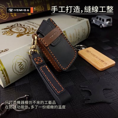 HEMIGA lexus 鑰匙包ux nx rx es 鑰匙皮套 鑰匙套 真皮 純手工 汽車鑰匙套7