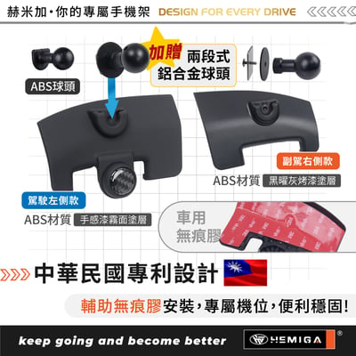 HEMIGA Previa手機架 2013-2020年 更穩固 升級金屬球頭 普瑞維亞 手機架4