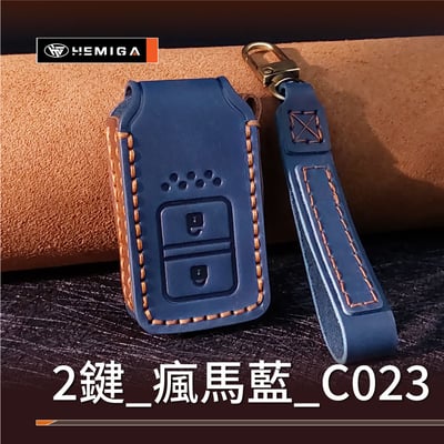 HEMIGA 本田 5代 CR-V 鑰匙包 真皮 HR-V 鑰匙皮套 Fit 鑰匙包 皮套7