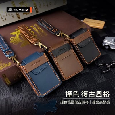 HEMIGA volvo 鑰匙包 xc40 xc60 xc90 v60 s60 皮套 鑰匙皮套 真皮 匠心系列5
