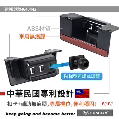 HEMIGA A6手機架 2005-2011 A6 手機架 Audi 奧迪 專用型 手機架4