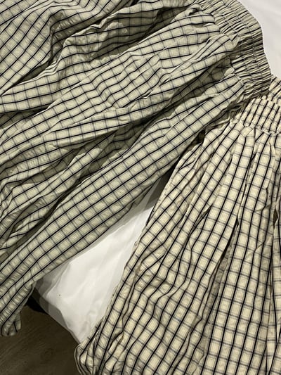 GZ02寬寬格子裙（2colors）2