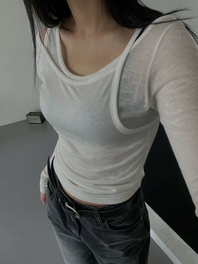 Aug14 兩件式設計薄長袖18