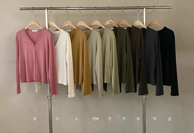 F14 基本款舒服排釦上衣（9 colors）15