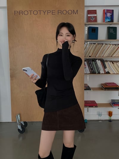 Gz25半高領羊絨打底衣（6colors）5