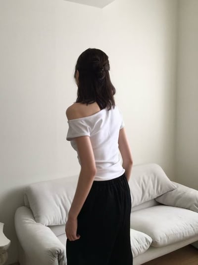 j10 斜肩設計質感上衣（3colors）11