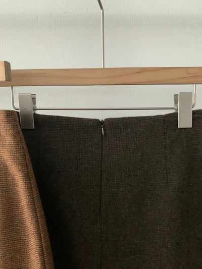 N17 細格子羊毛短裙S/M（2colors）14