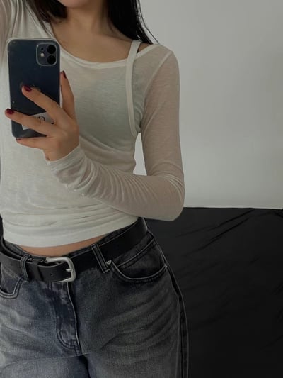 Aug14 兩件式設計薄長袖20