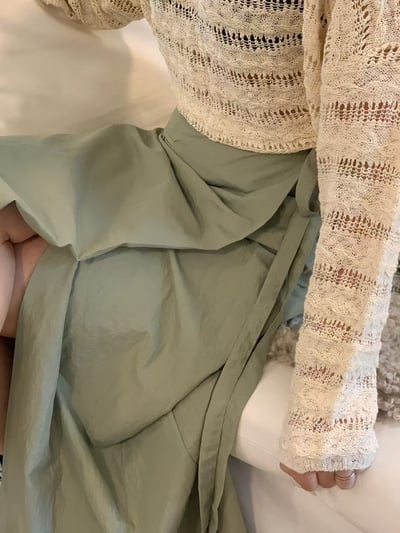 m15 一片式涼感薄長裙（4colors）5