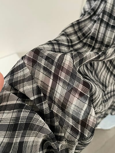 Gz82 不規則格紋細肩ops（2colors）11