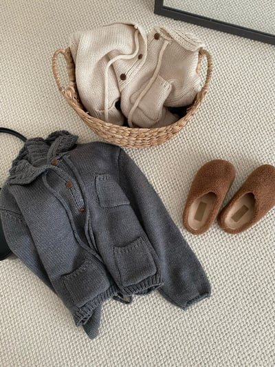 Gz67麻花領甜美針織上衣（2colors）4