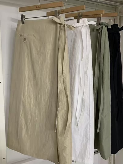 m15 一片式涼感薄長裙（4colors）2