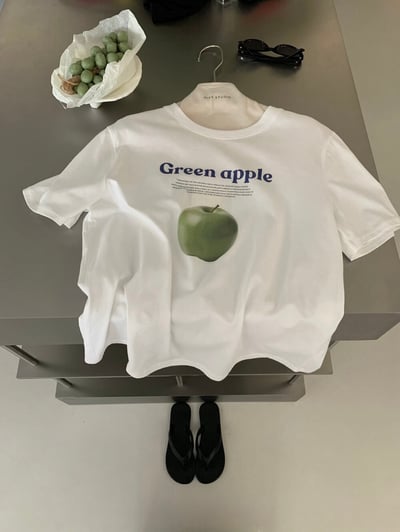 Gz77 蔬菜水果簡約上衣（6colors）2