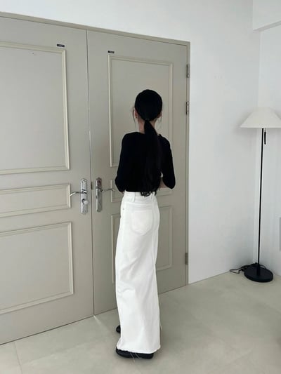 S05 超修身牛仔長裙S/M（3colors）5