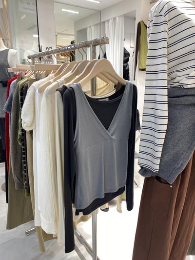 s14 時髦撞色兩件式上衣（3colors）12