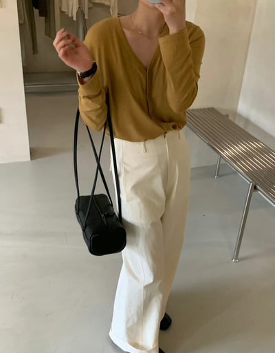 F14 基本款舒服排釦上衣（9 colors）11