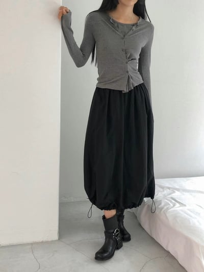 S06 斜釦設計舒服上衣（3colors）5