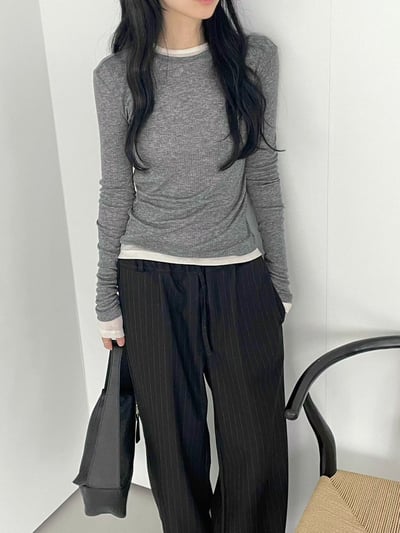 Oct10 必囤透透打底衣（4colors）9