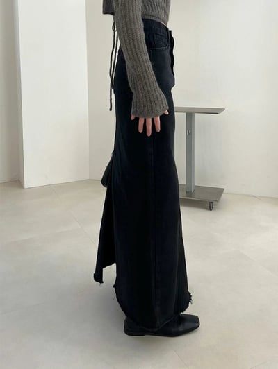 S05 超修身牛仔長裙S/M（3colors）11