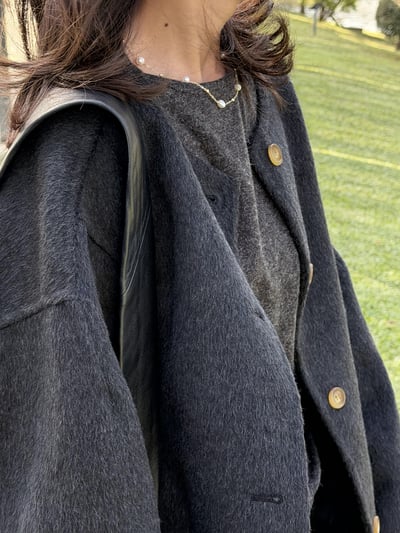 Gz57時髦短版羊毛外套（2colors）6
