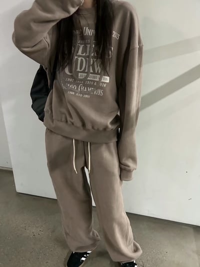 N24冬日慵懶衛衣套裝（3 colors）1