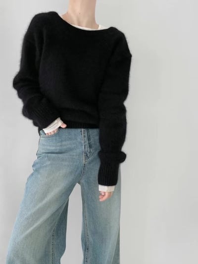 O15 後綁帶設計軟毛衣（3 colors）11