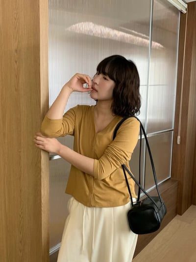 F14 基本款舒服排釦上衣（9 colors）8