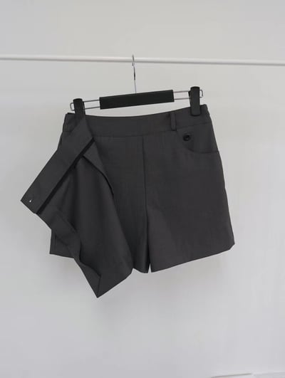 J20一片裙設計西裝短褲S/M（2colors）9