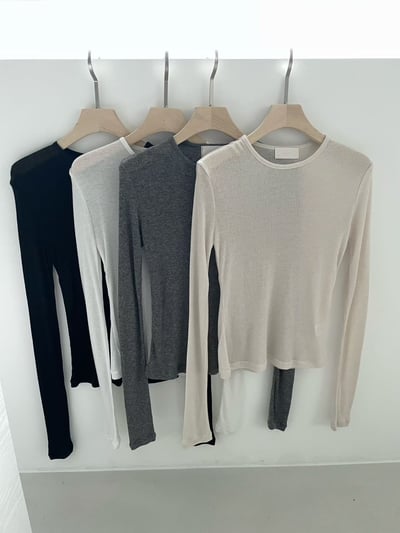 Oct10 必囤透透打底衣（4colors）18