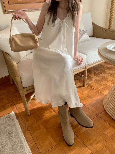 m04 兩面穿法式綁帶ops（2colors）10