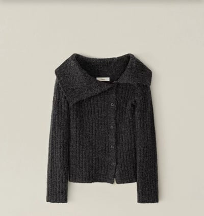 J11 大翻領排釦針織上衣（3 colors）9