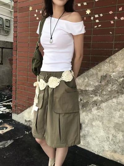 j10 斜肩設計質感上衣（3colors）2