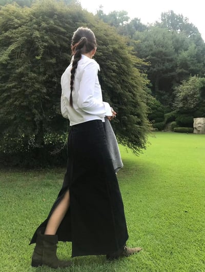 S05 超修身牛仔長裙S/M（3colors）16