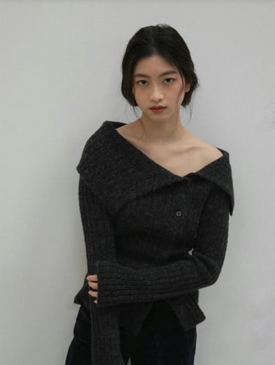 J11 大翻領排釦針織上衣（3 colors）7