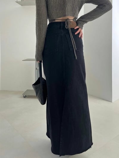 S05 超修身牛仔長裙S/M（3colors）10