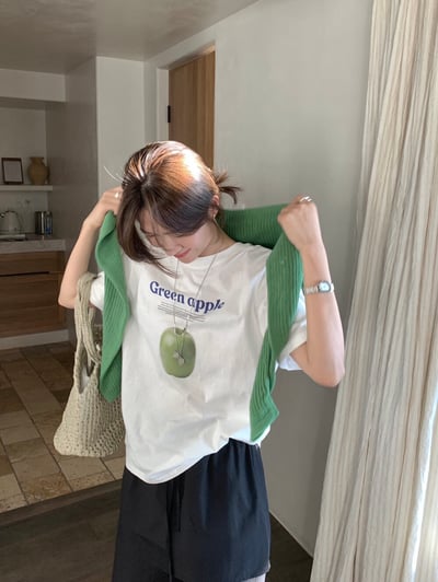 Gz77 蔬菜水果簡約上衣（6colors）1