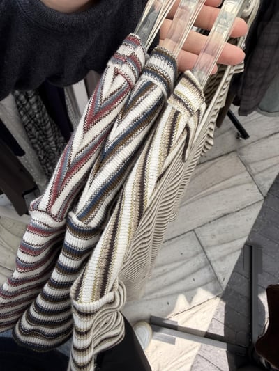 Gz80 撞色條紋上衣（4colors）9