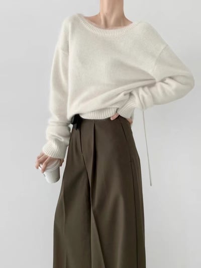 O15 後綁帶設計軟毛衣（3 colors）7