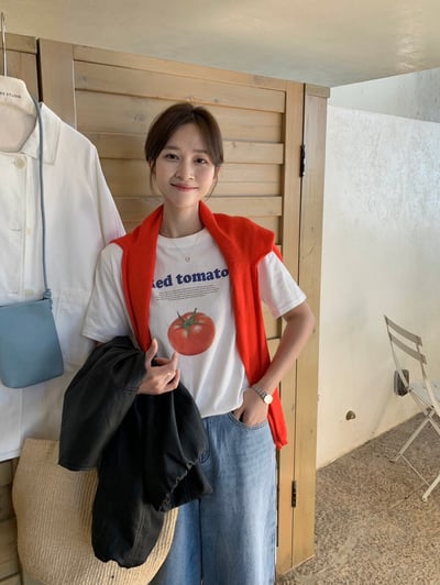 Gz77 蔬菜水果簡約上衣（6colors）7