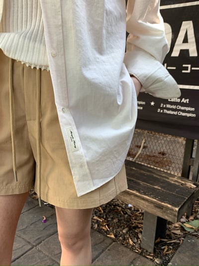 Gz88 基礎棉麻休閒襯衫（4colors）4