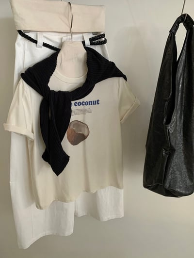 Gz77 蔬菜水果簡約上衣（6colors）4