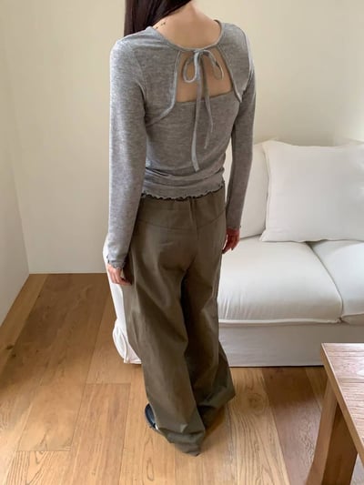 Oct16 大口袋設計簡約工裝褲（2colors）7