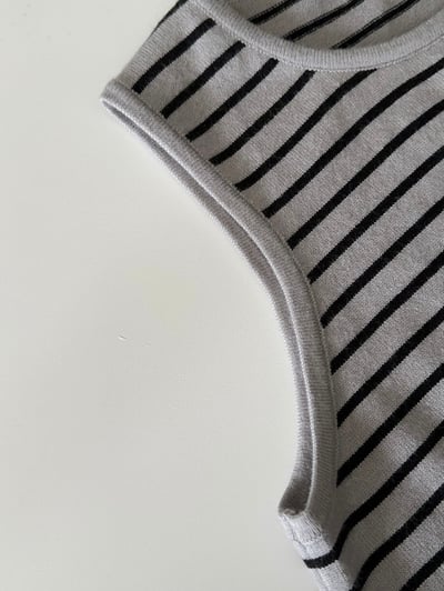 Gz06 針織條紋長裙（2colors）10