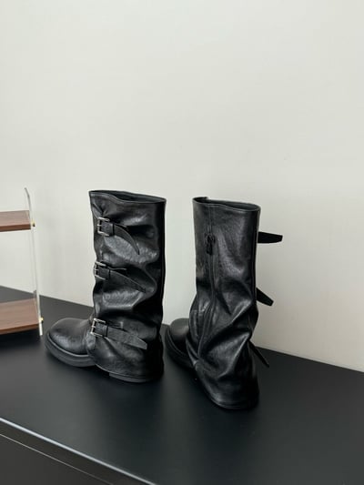 Gz74 高級顯瘦直筒靴（2colors）7