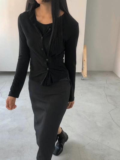 S06 斜釦設計舒服上衣（3colors）7