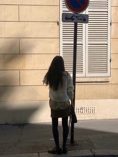 N17 細格子羊毛短裙S/M（2colors）13