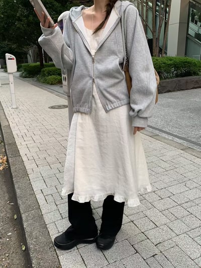 m04 兩面穿法式綁帶ops（2colors）3