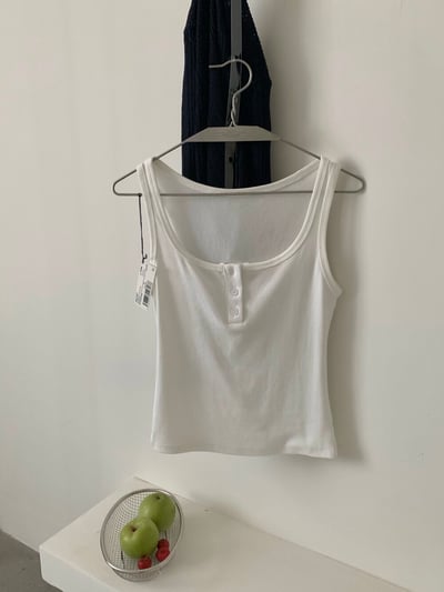 Gz76 花邊拼接條紋褲背心套裝8